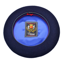 Cargar imagen en el visor de la galería, Boina Vasca Txapela Elosegui Superlujo con badana 100% lana merino Impermeabilizada - El triunfo Velayos