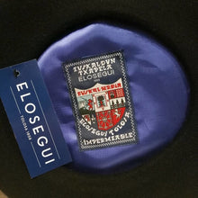 Cargar imagen en el visor de la galería, Boina Vasca Txapela Elosegui Txapeldun 100% lana merino australiana impermeabilizada - El triunfo Velayos