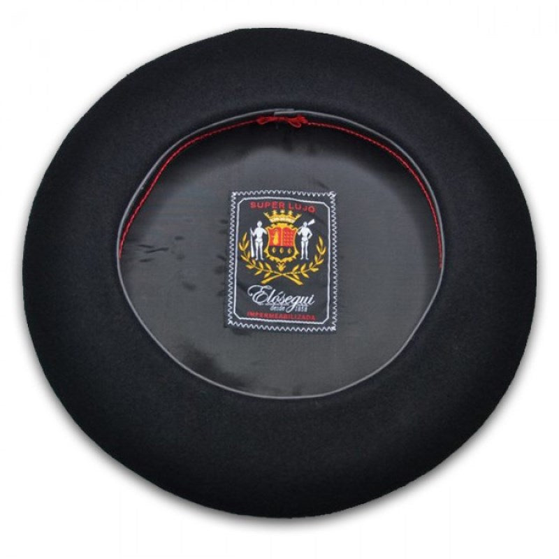 Béret Basque Elosegui 100% Laine Mérinos Imperméabilisée - Luxe Sans Badane - Fabriqué à Tolosa - 8